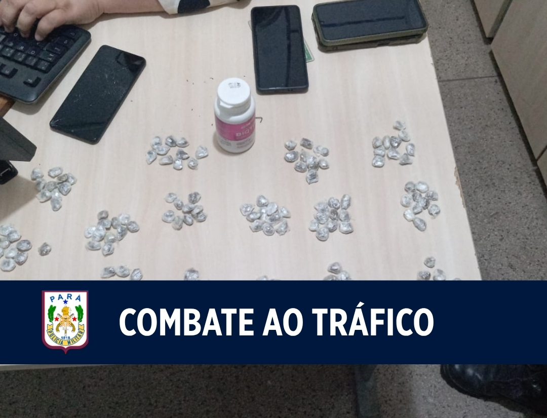 Ação conjunta apreende entorpecentes no bairro do Coqueiro, em Belém