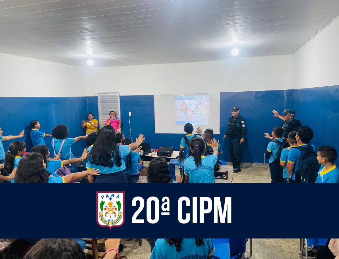 PM realiza ação educativa em escola no Marajó Oriental