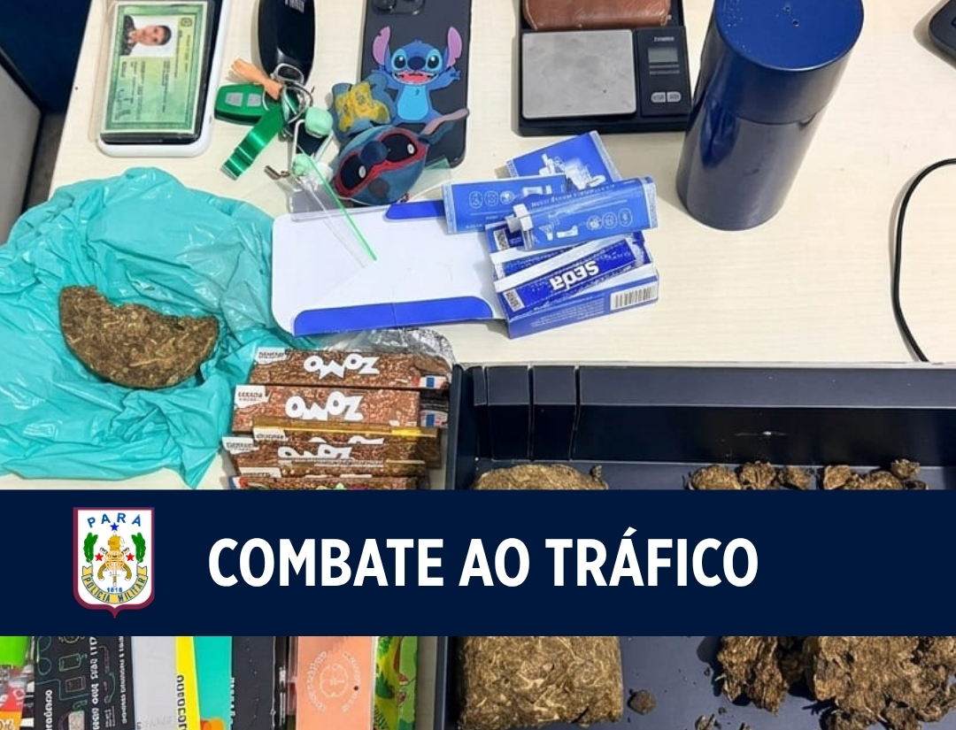 Rotam apreende entorpecentes no bairro da Marambaia