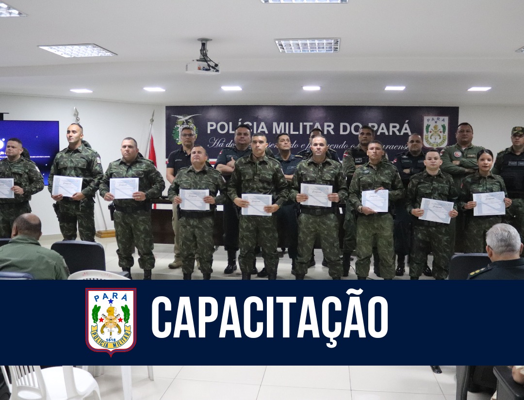 PM realiza cerimônia de encerramento da 1º Capacitação de Operador de RPA