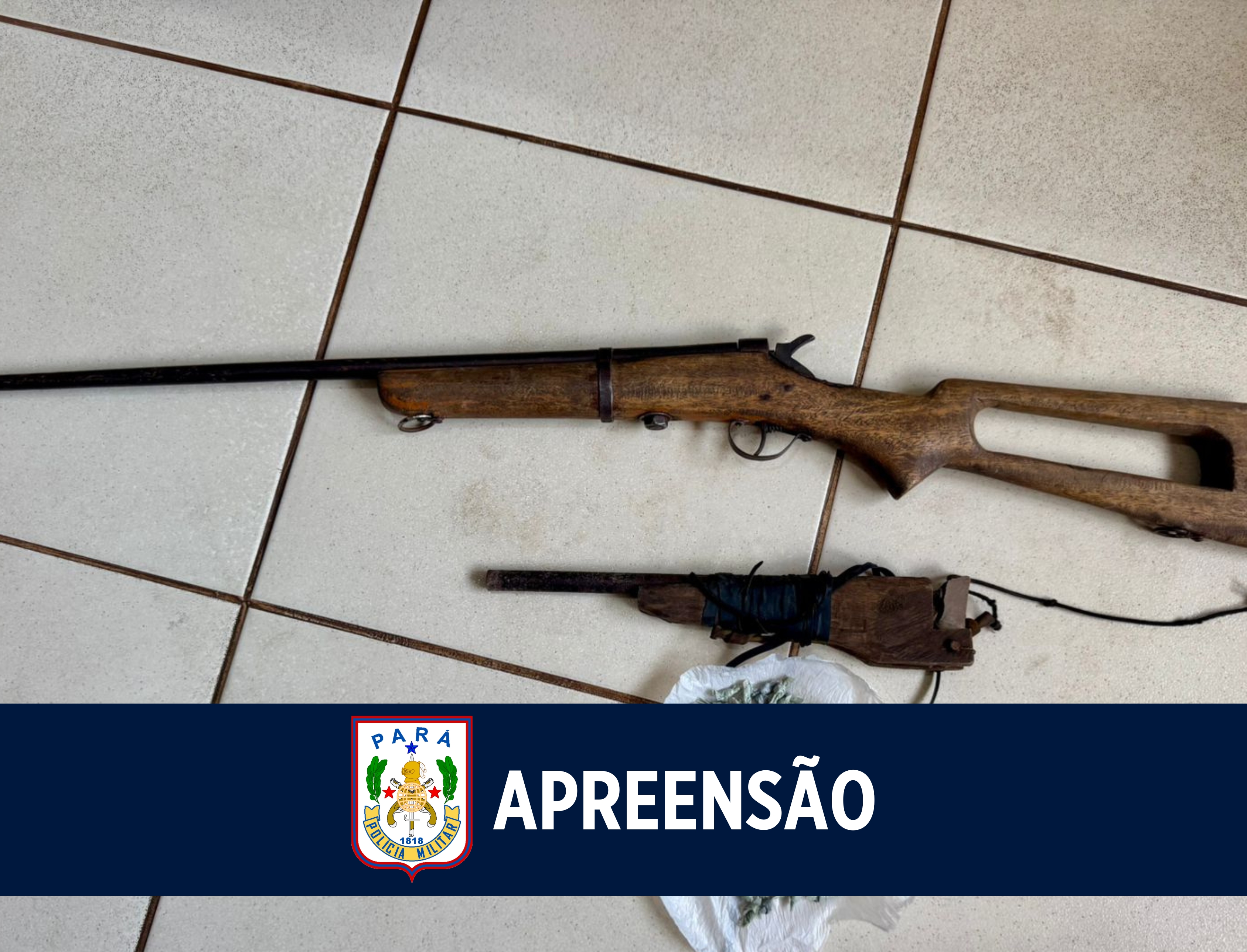 10ª CIPM apreende 100 papelotes de entorpecentes em Capitão Poço