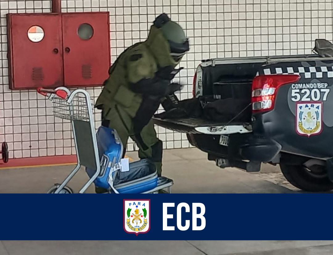 Esquadrão Contra Bombas (ECB) realiza destruição de explosivos em Belém e Ananindeua