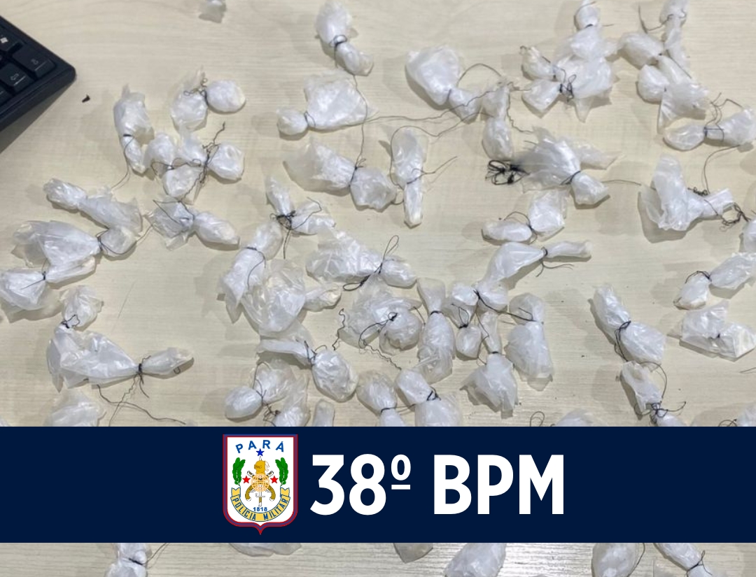 Batalhão Águia apreende 78 papelotes de drogas em Belém