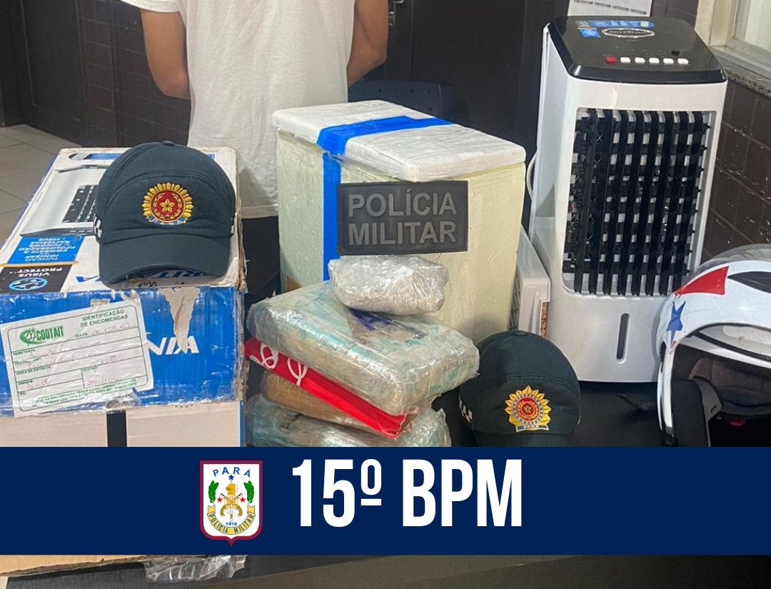 Em Itaituba, PM prende suspeito com 3,6kg de entorpecentes