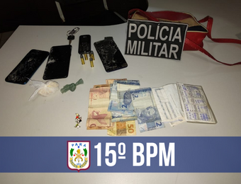 Em Itaituba, PM prende homem com drogas e munições