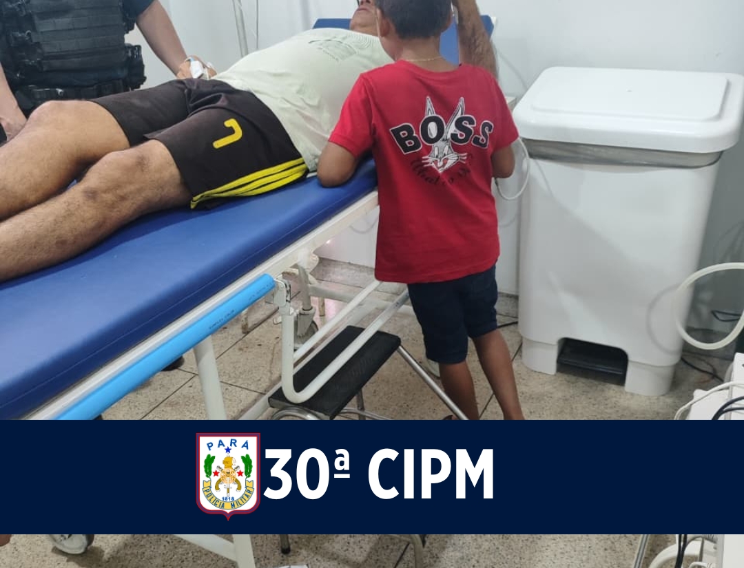 Criança caiu no poço e foi salva pela Polícia Militar, em Santana do Araguaia