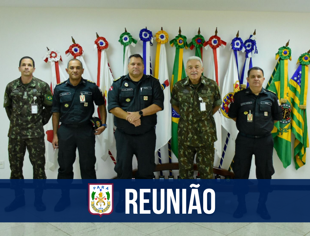 Comandante-Geral da PMPA realiza reunião estratégica em Brasília