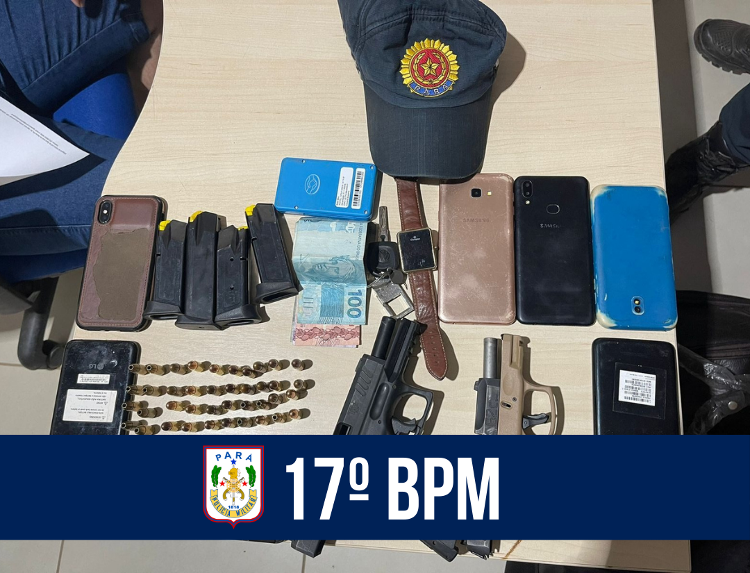 17º BPM prende suspeito e recupera itens roubados em Água Azul do Norte
