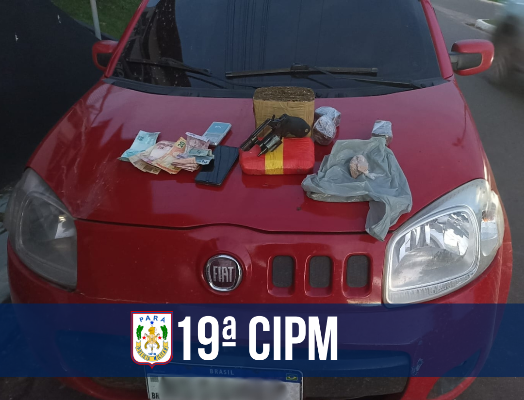 19ª CIPM prende homem com 2kg de drogas e arma de fogo em Viseu