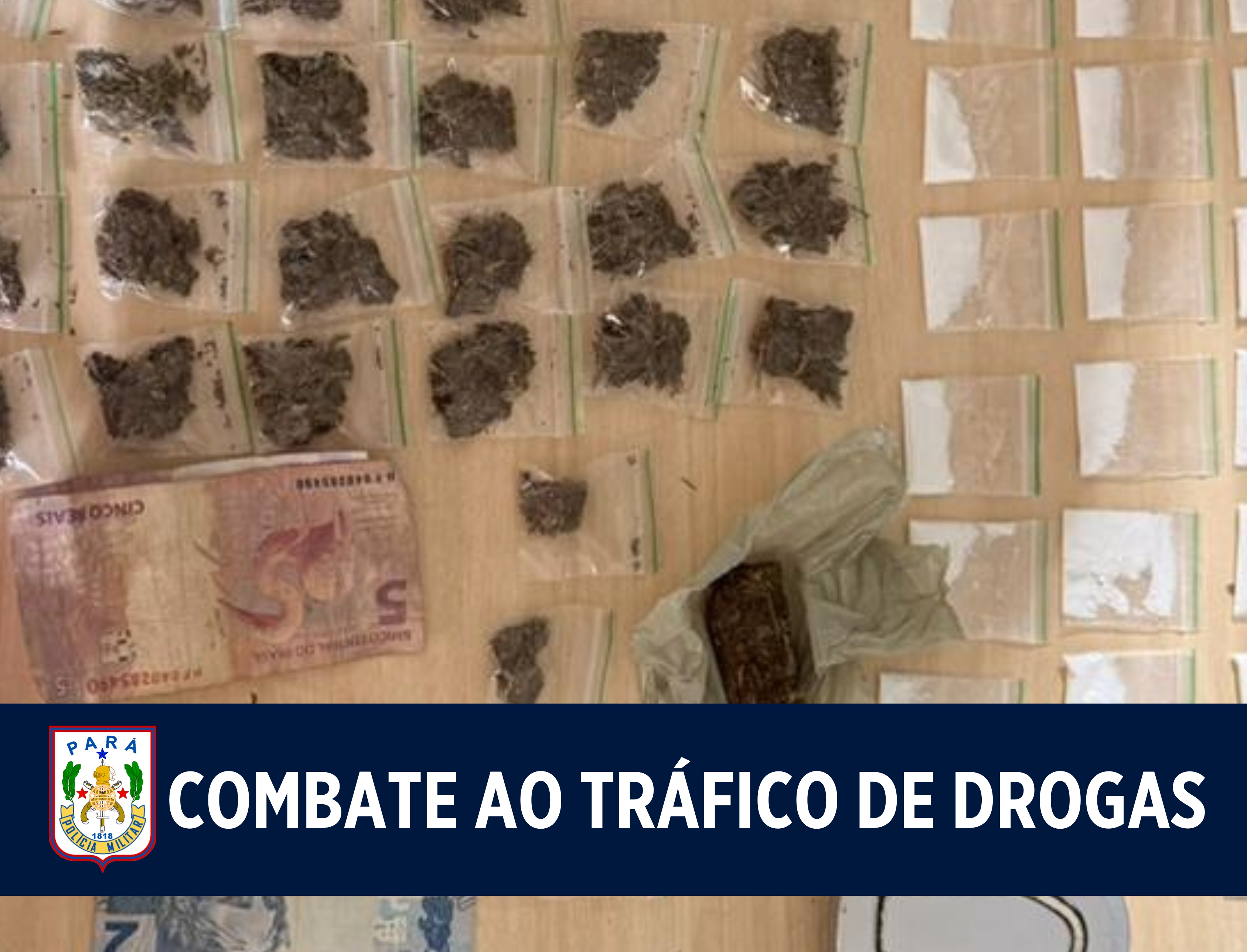 1º BME intensifica abordagens,  desarticula pontos de tráfico de drogas e apreende armamento em Marabá