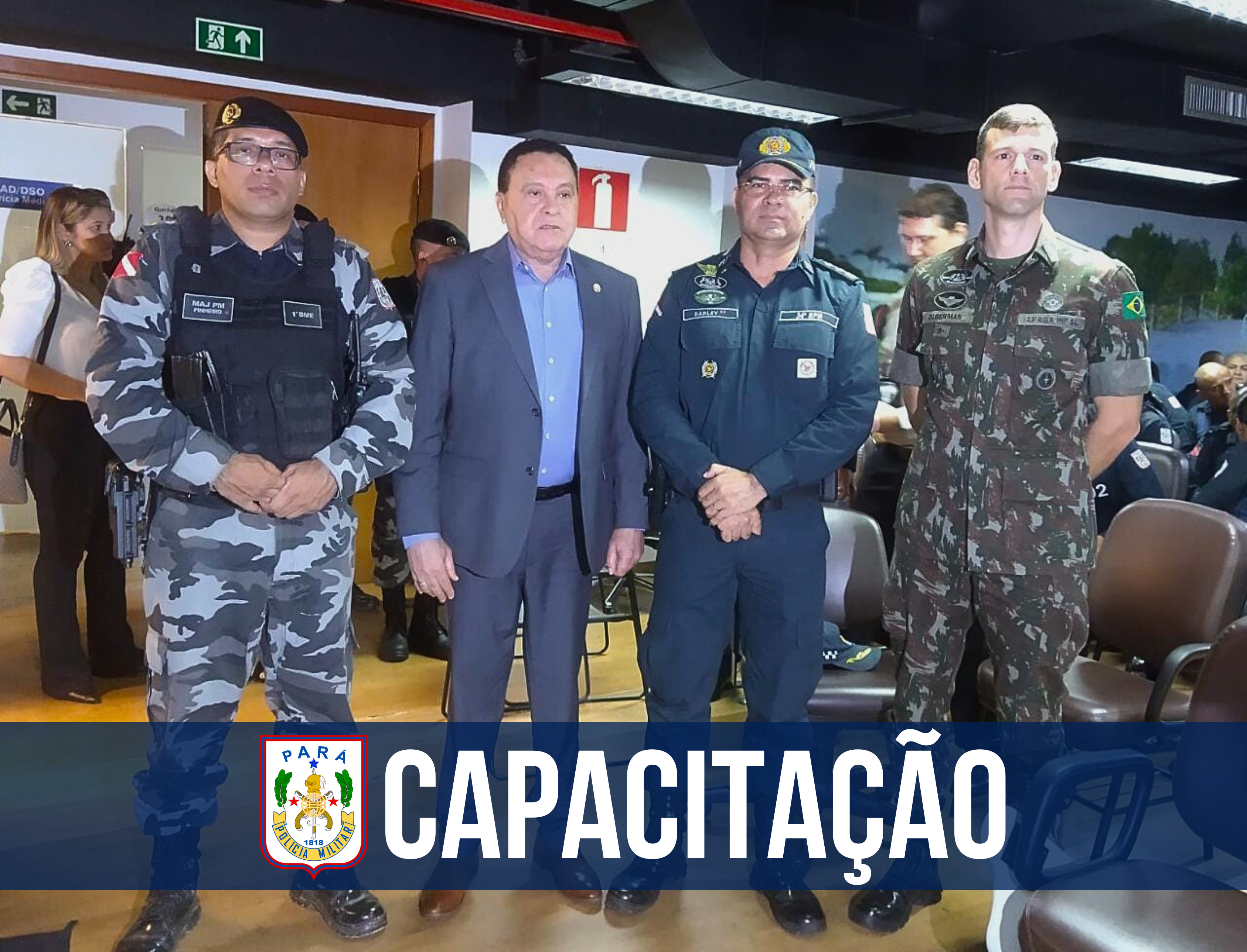 PM realiza aula inaugural do Curso de Força Tática em Marabá 