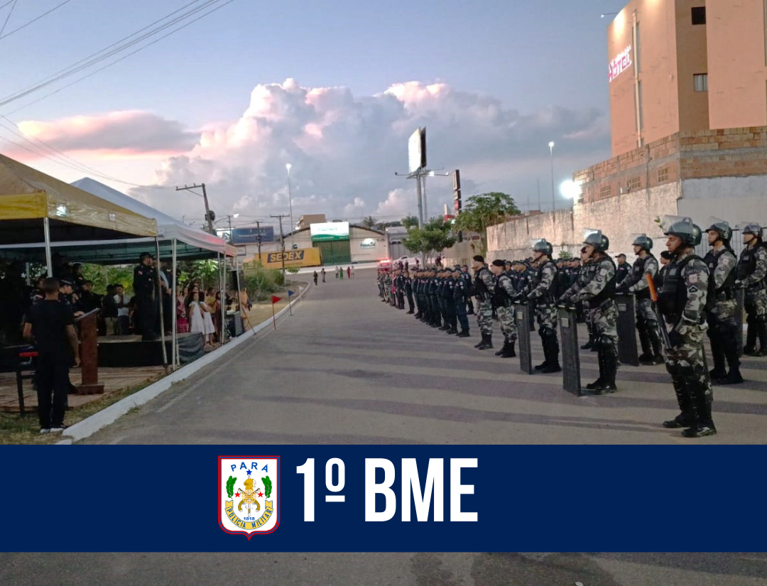 Em Marabá, PM comemora aniversário do 1º BME e realiza formatura do Curso de Força Tática/2023