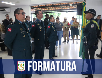 Cerimônia de Formatura do Curso Superior de Polícia e Bombeiros Militar (CSPMB)