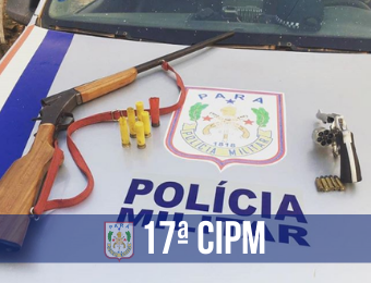 PM captura foragido e apreende armas de fogo em Rurópolis