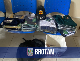  Rotam recupera produtos furtados de loja de clube esportivo em Belém