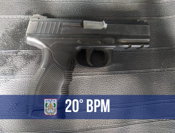 Arma de uso exclusivo das forças de segurança é apreendida pela PM no Guamá