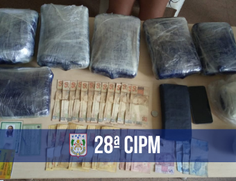 PM apreende mais de 10 Kg de drogas em Juruti