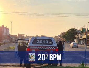 20º BPM realiza ação 