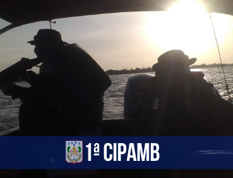 1ª Cipamb combate pesca predatória em Santarém