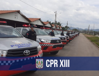 CPR XIII tem renovação completa da frota com a chegada de 30 novas viaturas