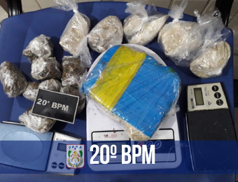 Casa usada para armazenar drogas é encontrada pela PM na ilha do Combu