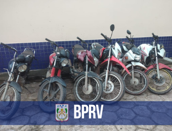 Seis motos roubadas são recuperadas no município de Baião
