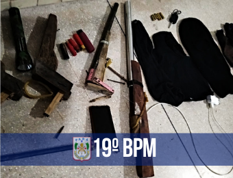 19º BPM apreende armas caseiras com dupla suspeita de roubo em Ipixuna do Pará