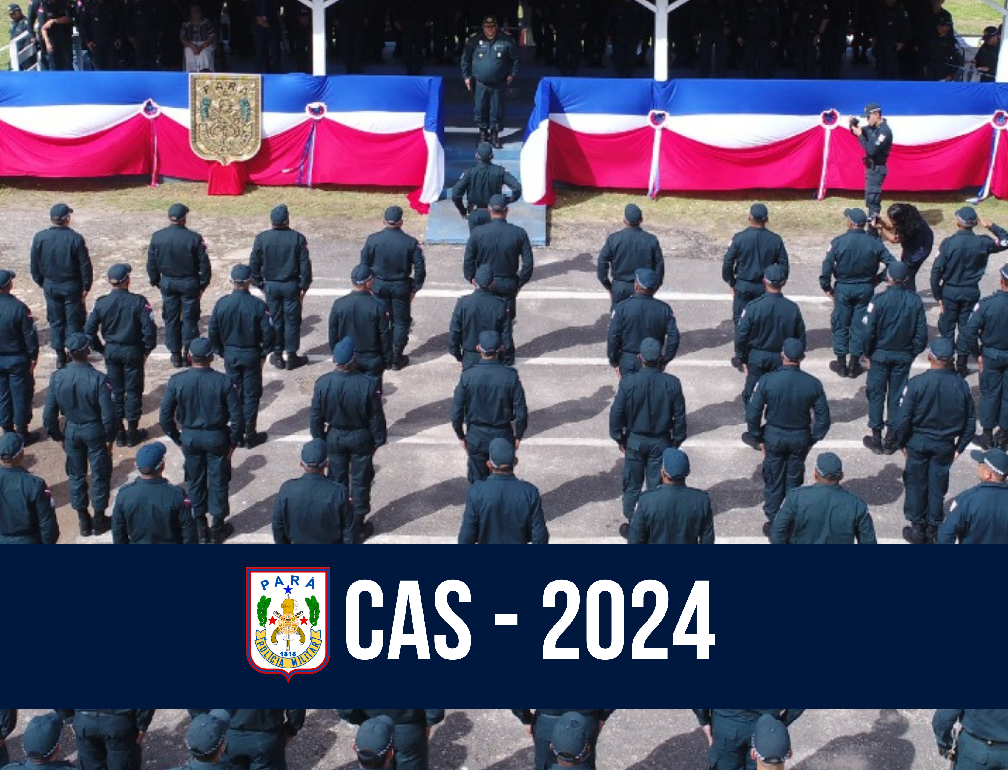 PM realiza solenidade de formatura do Curso de Aperfeiçoamento de Sargento (CAS) - 2024