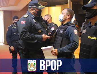 PM realiza solenidade alusiva ao 20° aniversário do BPOP