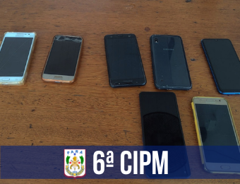 6ª CIPM recupera celulares roubados de clínica médica em Tailândia