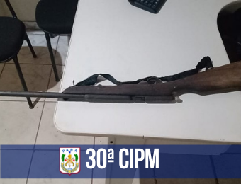 Homem é preso por porte ilegal de arma de fogo em Santana do Araguaia 