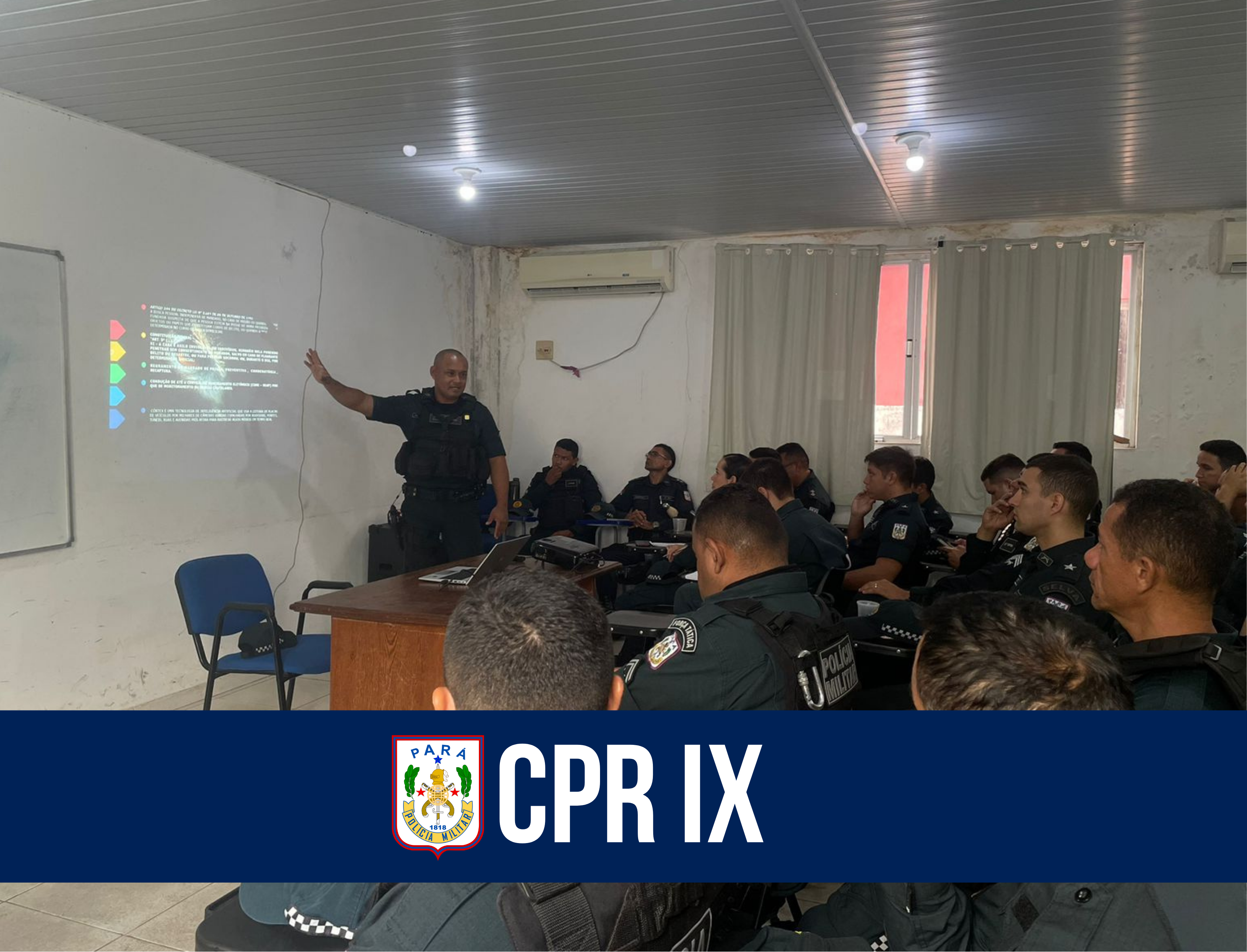 Militares do CPR IX participam de capacitação