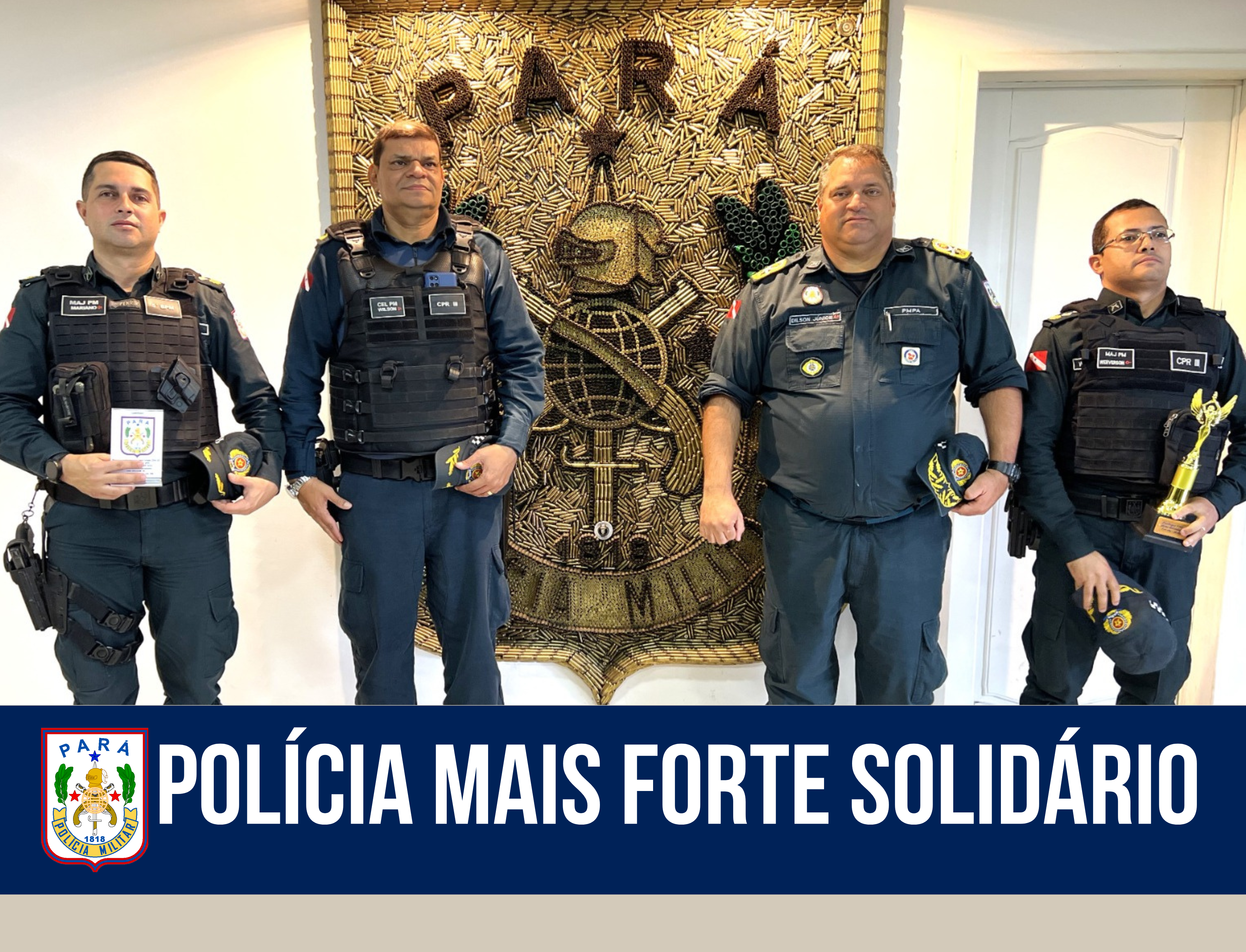 CPR III é premiado por arrecadação record de brinquedos e cestas básicas para o “Polícia Mais Forte Solidário da PMPA” 