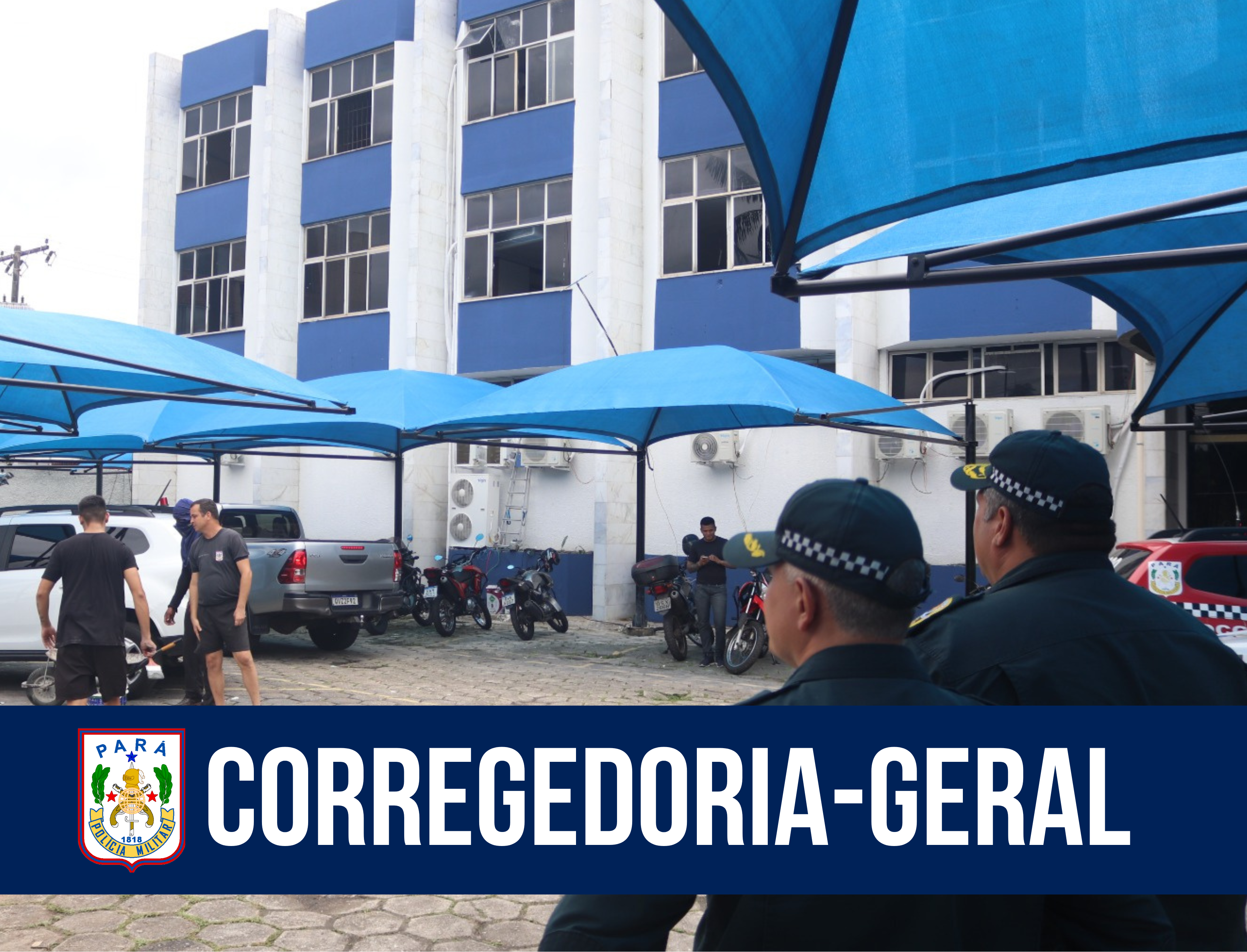 Comandante-Geral visita obras da nova sede da Corregedoria da PMPA