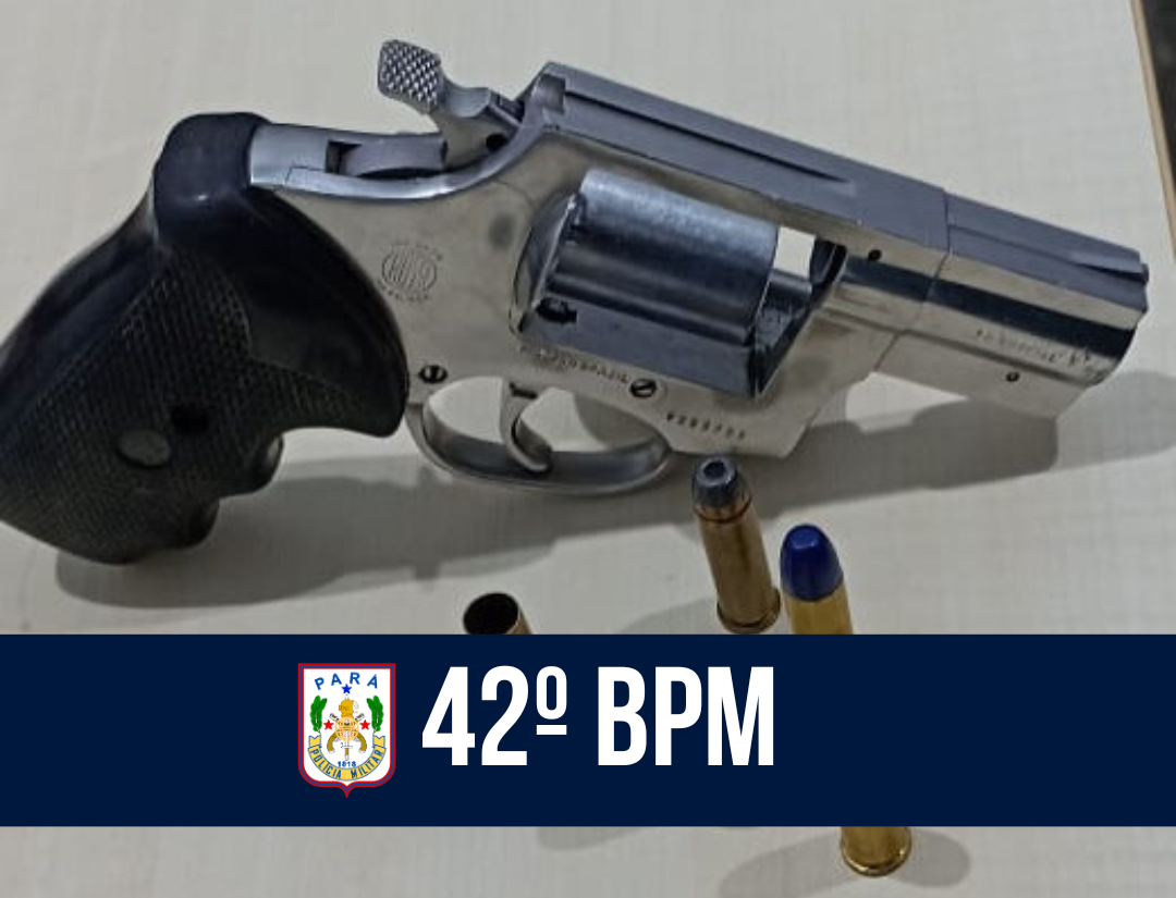 42º BPM apreende arma de fogo em São Miguel do Guamá