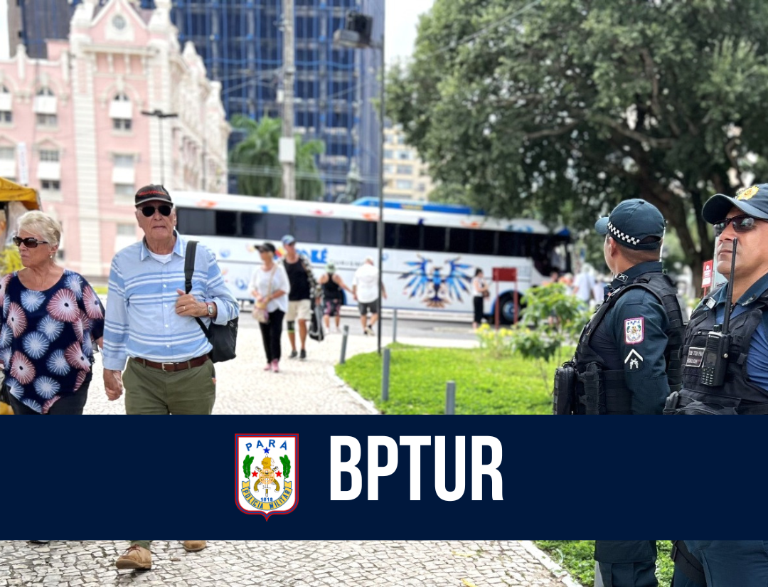Batalhão de Polícia Turística garante segurança de visitantes em Belém