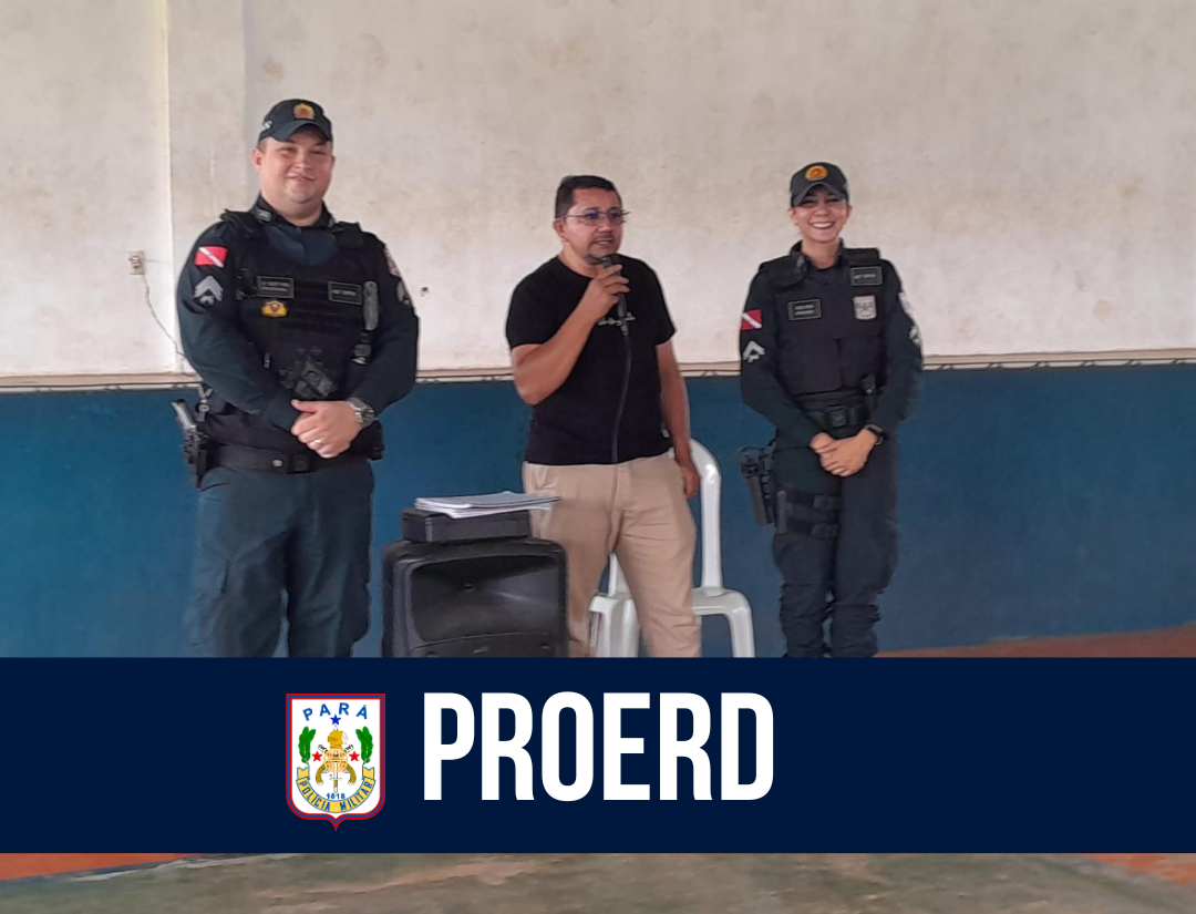 PM realiza ações do Proerd em escola de Tomé-Açu