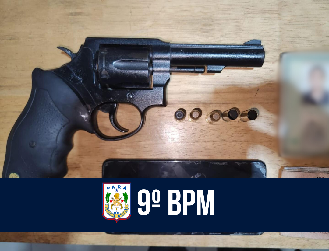 Homem é preso com arma de fogo em Breves