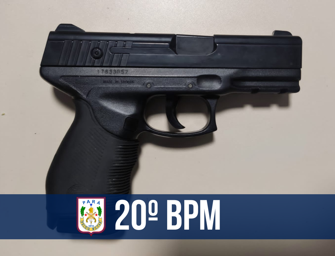 20º BPM prende quatro pessoas com drogas e simulacro de arma de fogo