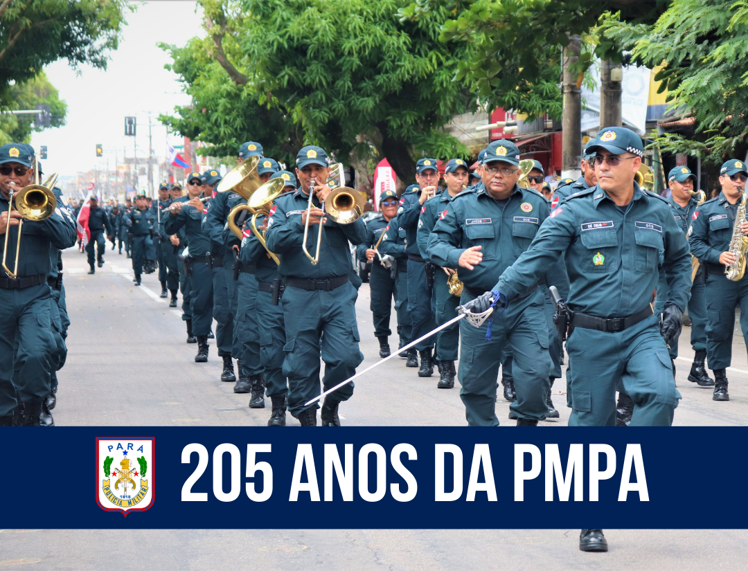 205 ANOS: PMPA realiza treinamento final para o desfile de 25 de setembro