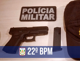 Em Conceição do Araguaia, 22º BPM recupera arma furtada