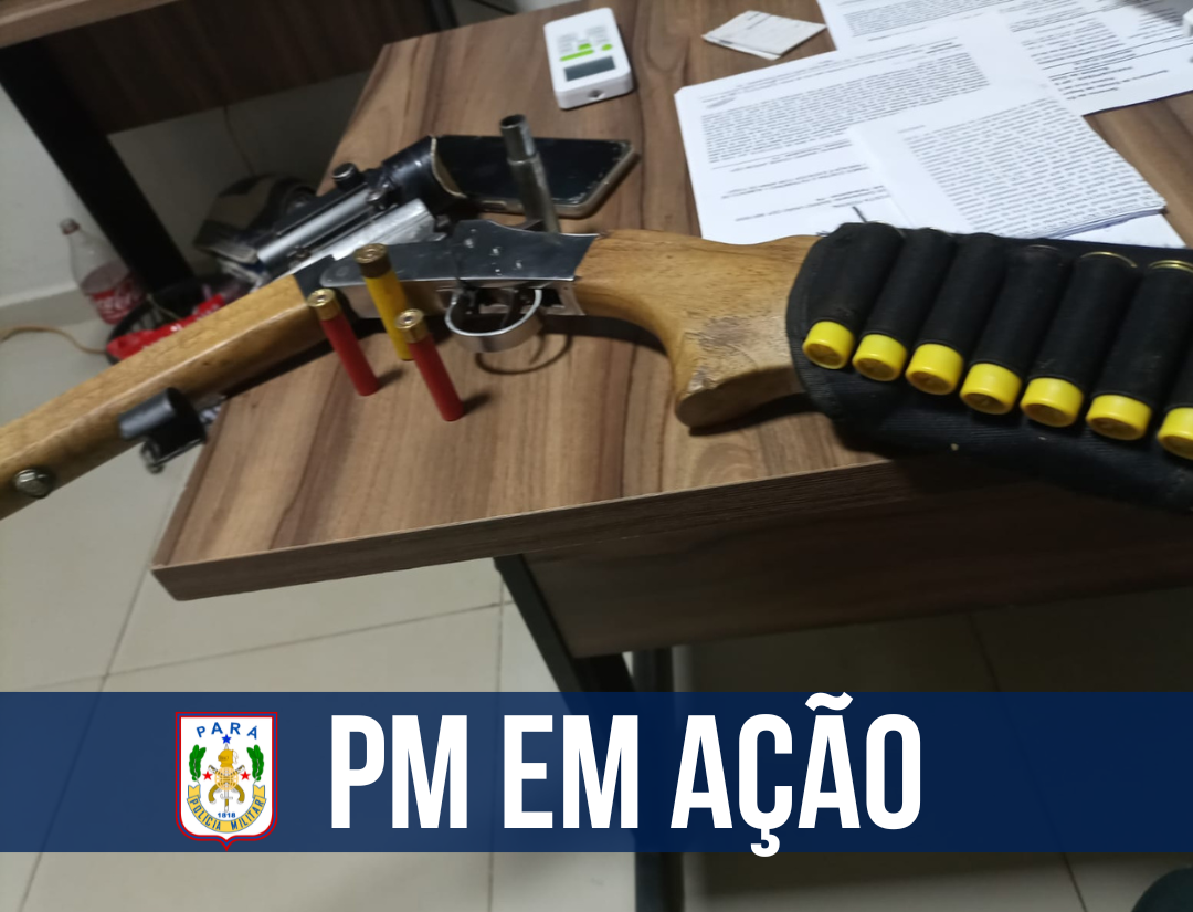 Homem é preso por porte ilegal de arma de fogo no interior do estado