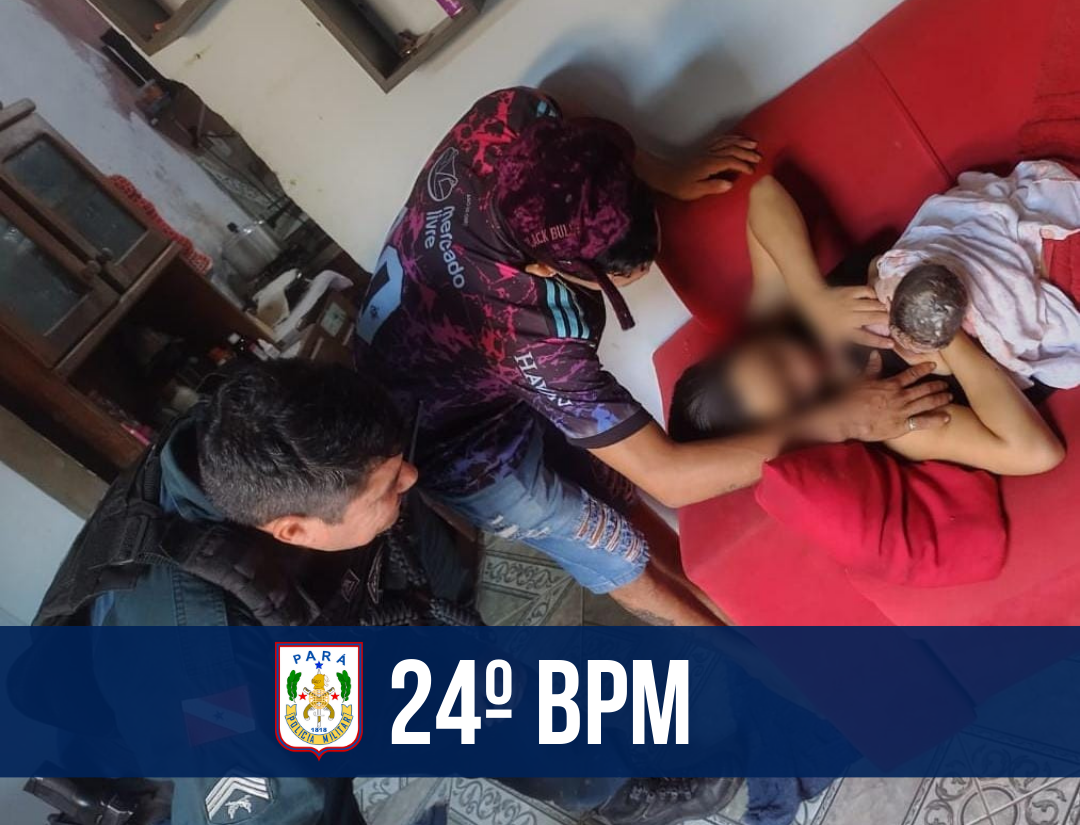 Parto de criança é realizado com ajuda de policiais militares no Tapanã