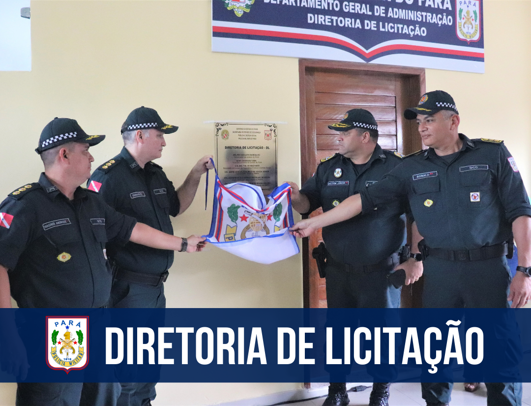 Entrega da nova Diretoria de Licitação da PMPA