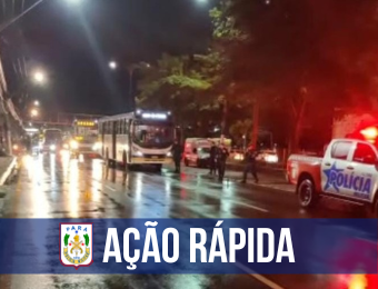 Suspeito de assaltar ônibus e manter passageiros reféns é preso em Belém