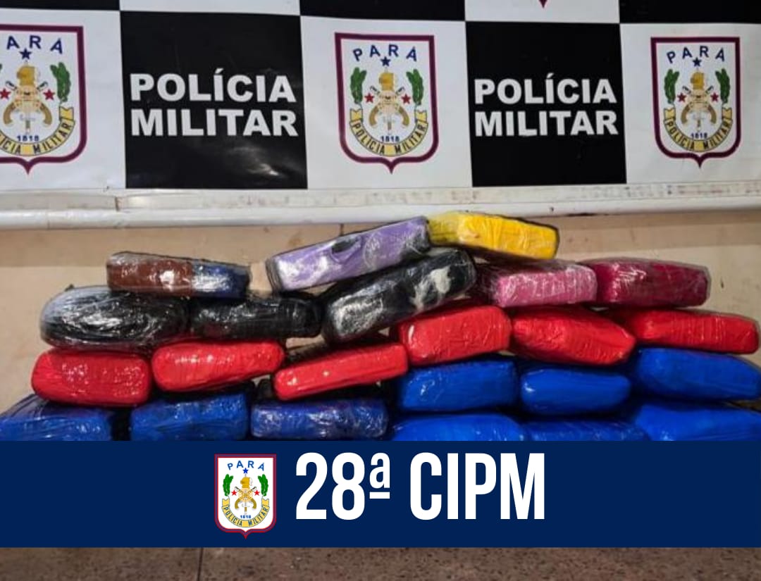 28ª CIPM apreende mais de 37kg de entorpecentes em Juruti