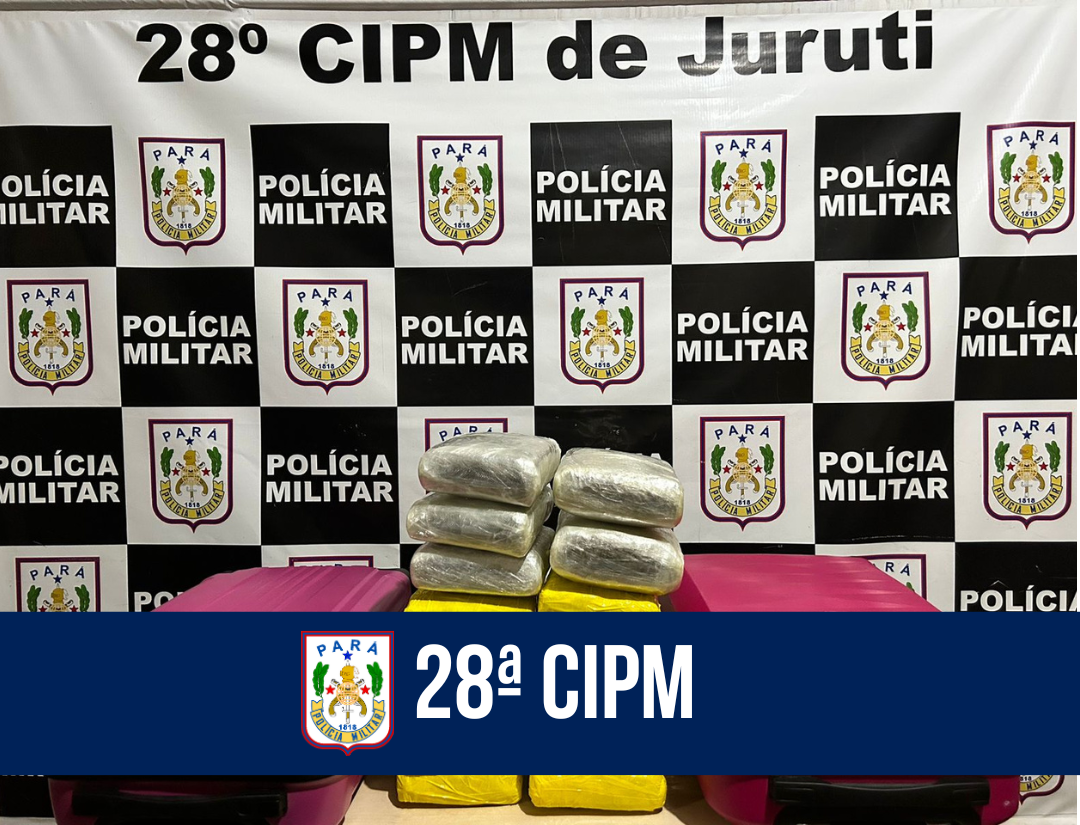 28ª CIPM prende homem e apreende mais de 15 kg de drogas, em Juruti