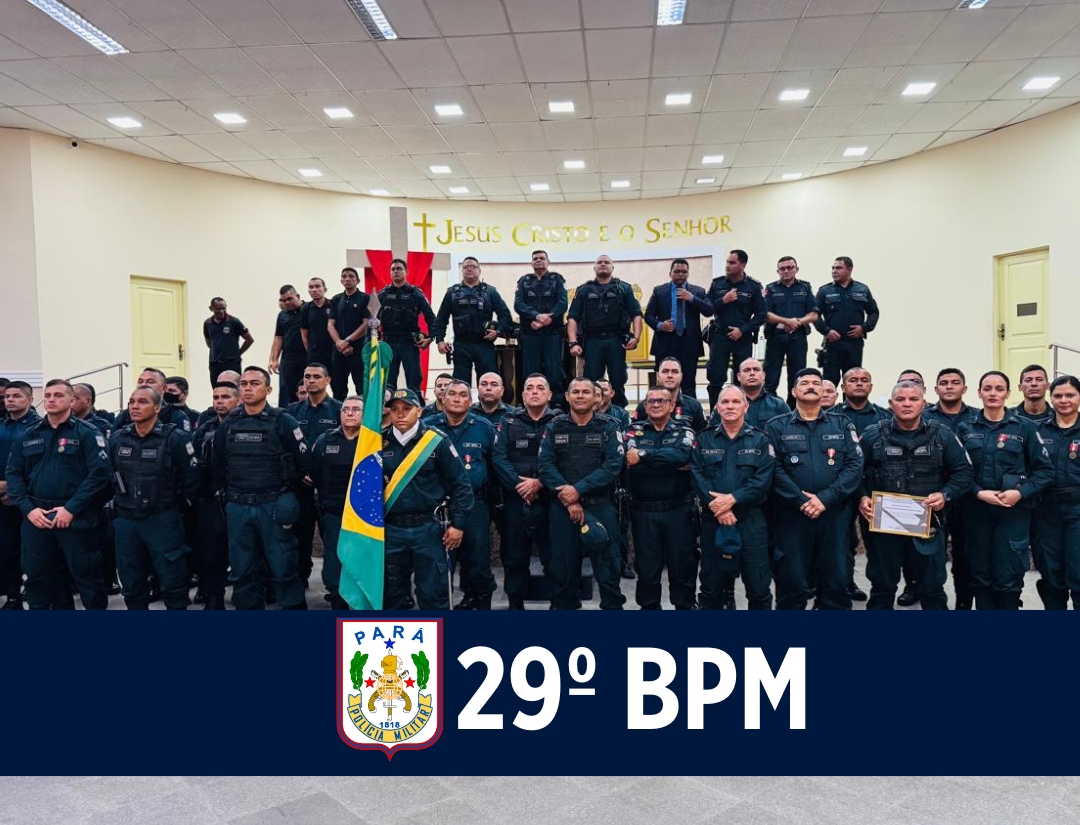 29º BPM realiza celebração de aniversário de 11 anos