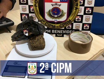 2ª CIPM prende homem e apreende maconha em Benevides