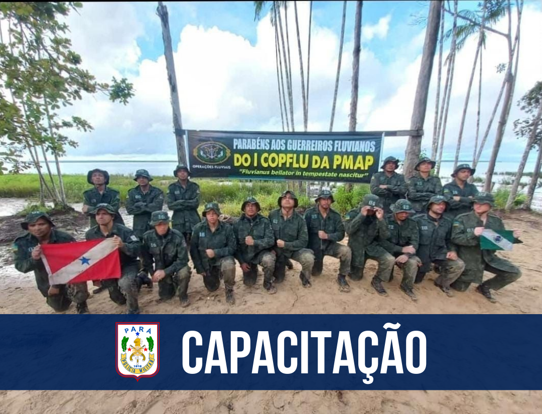Comandante-Geral recebe Oficial que concluiu o I Curso de Operações Fluviais da PM do Amapá